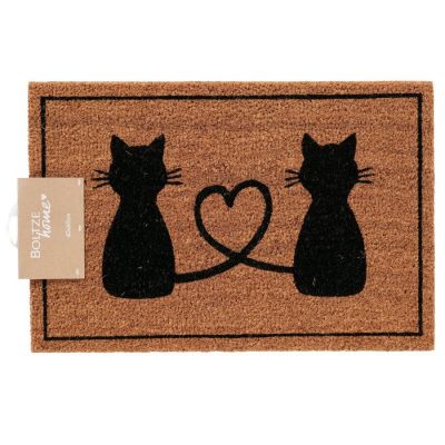 Wycieraczka Kokosowa Love Koty 60x40 cm