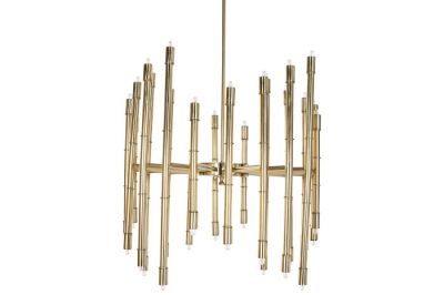 Żyrandol Aurelius Brass złoty premium