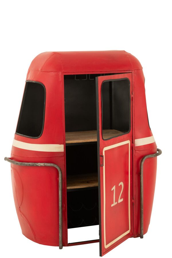 Barek Wagon retro red