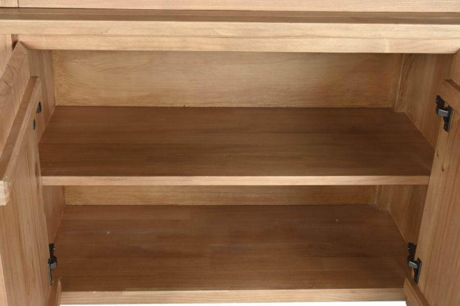 Biblioteczka loftowa regał drewniany z drabiną 220 cm