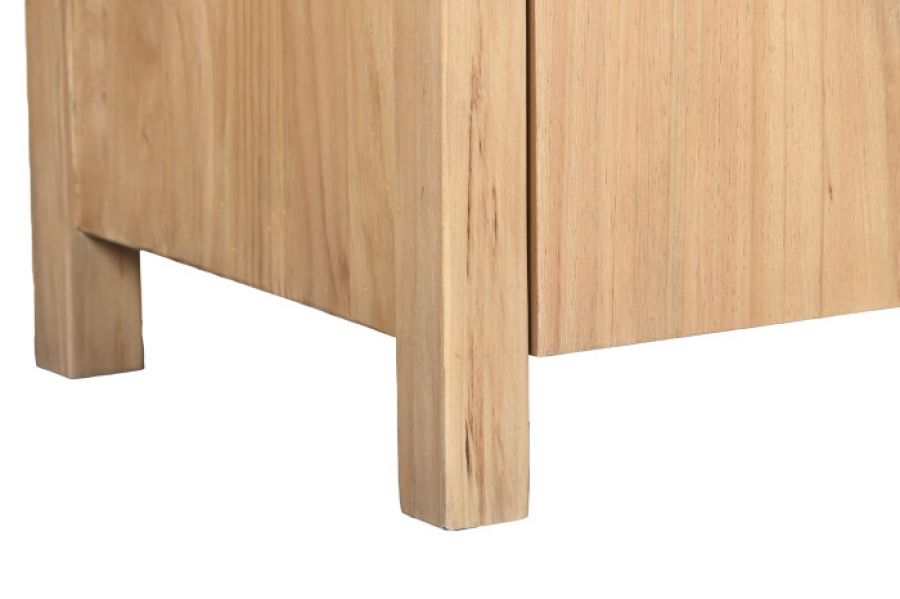Biblioteczka loftowa regał drewniany z drabiną 220 cm