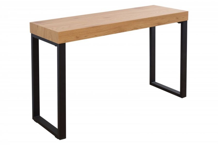 Biurko Black Desk kolor dębu  - Invicta Interior