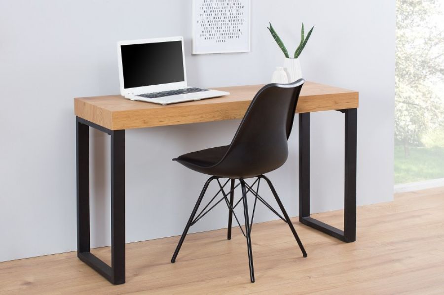 Biurko Black Desk kolor dębu  - Invicta Interior