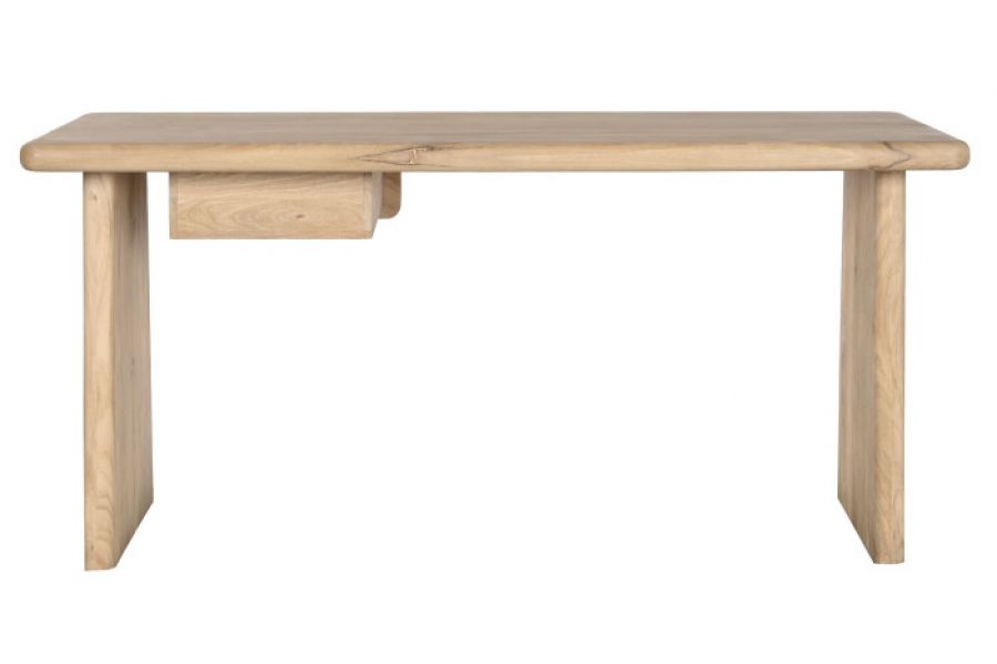 Biurko minimalistyczne z drewna mango - Item International