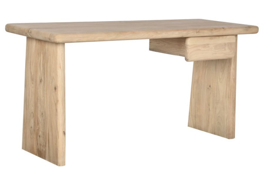 Biurko minimalistyczne z drewna mango - Item International