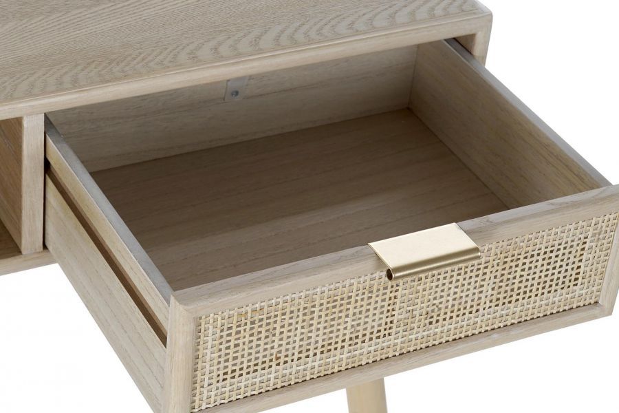 Biurko rattanowe Rotin z plecionką wiedeńską - Item International