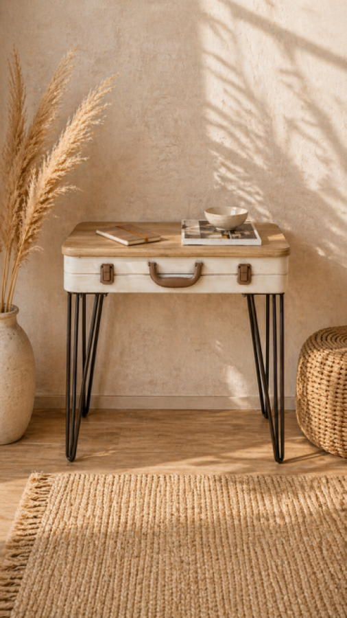 Biurko Walizka beige - Inart