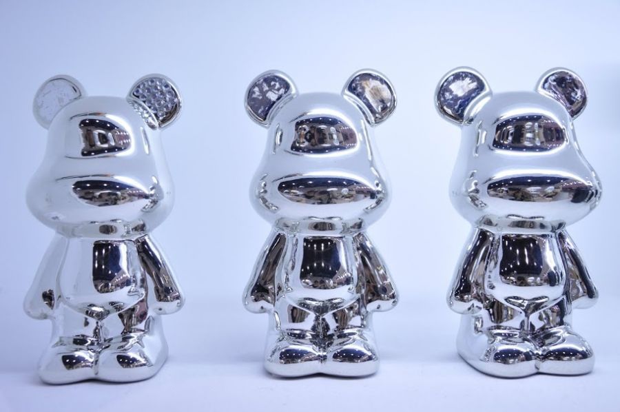 Deco Figurine Funky Bear Crystal small  - Kare Design