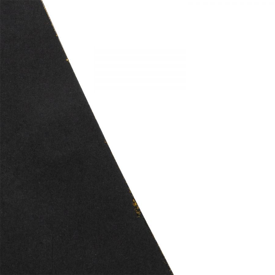 Dekoracja Choinka papierowa składana 90 cm czarna