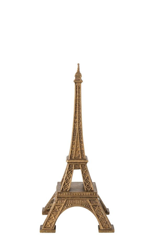 Dekoracja Eiffel Tower złota