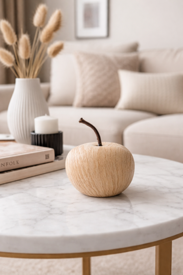 Dekoracja Jabłko duże stylowa  - Inart