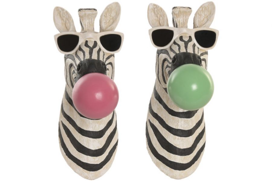 Dekoracja ścienna Zebra Bubble