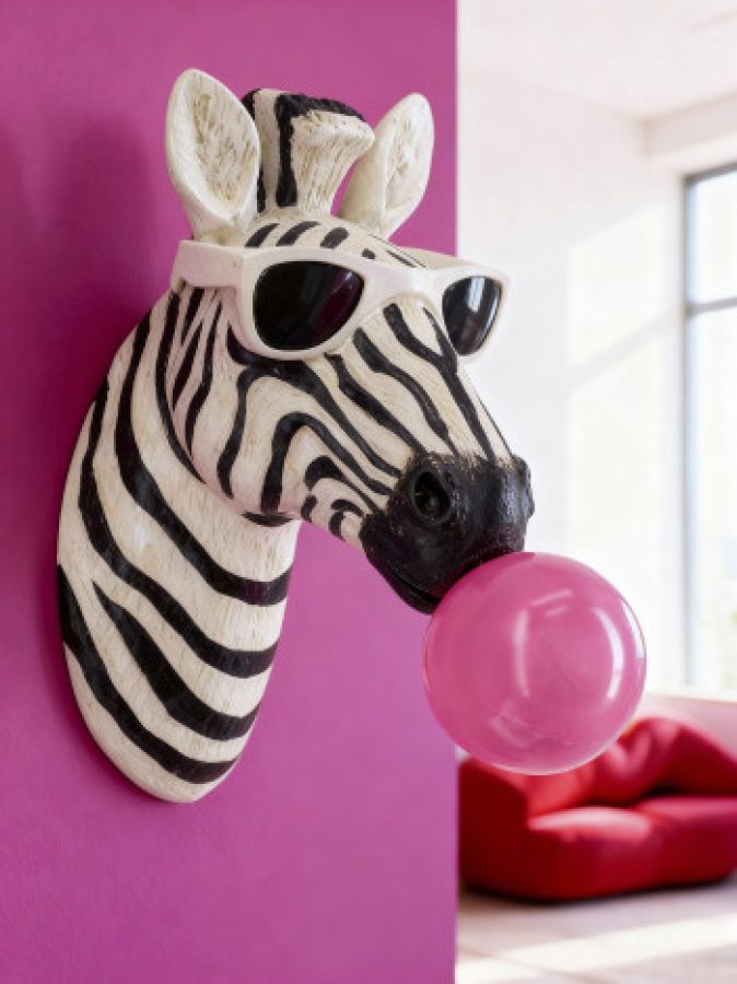 Dekoracja ścienna Zebra Bubble
