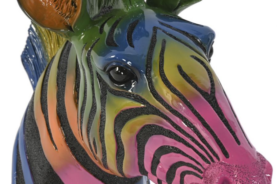 Dekoracja ścienna Zebra color pop  - Item International