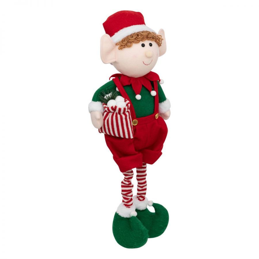 Dekoracja świąteczny Elf stojący regulowany 110 cm - Atmosphera