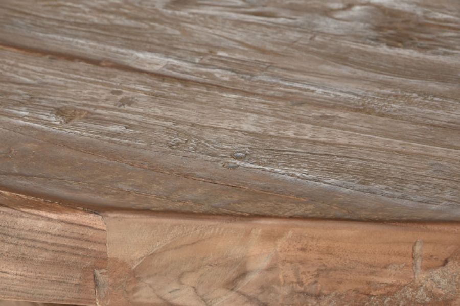Designerski stół z drewna z podstawą z korzenia - Item International