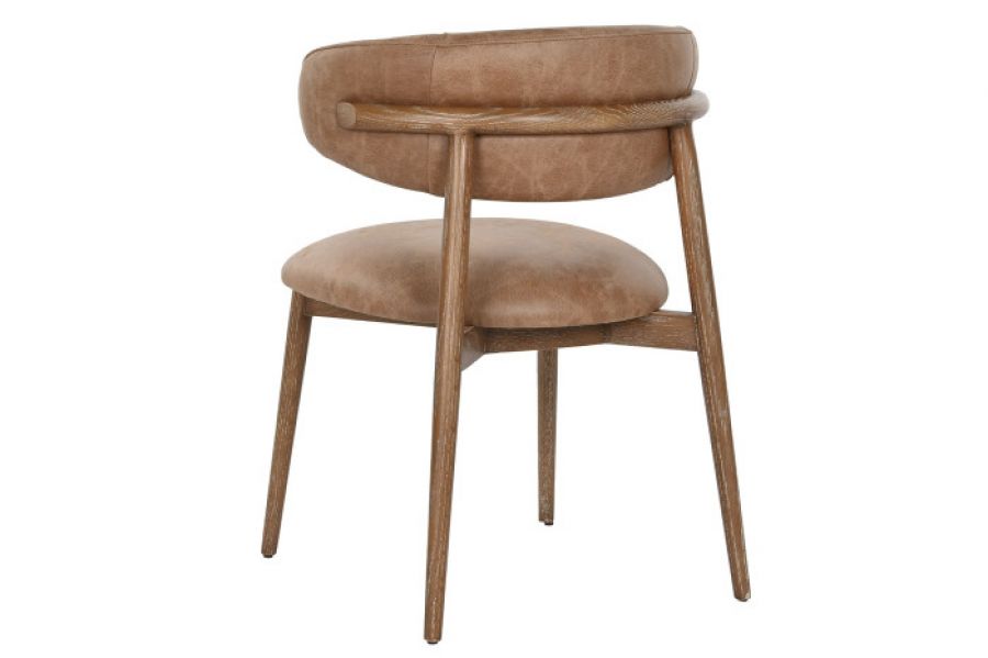 Designerskie Krzesło Uno ze skóry - Item International