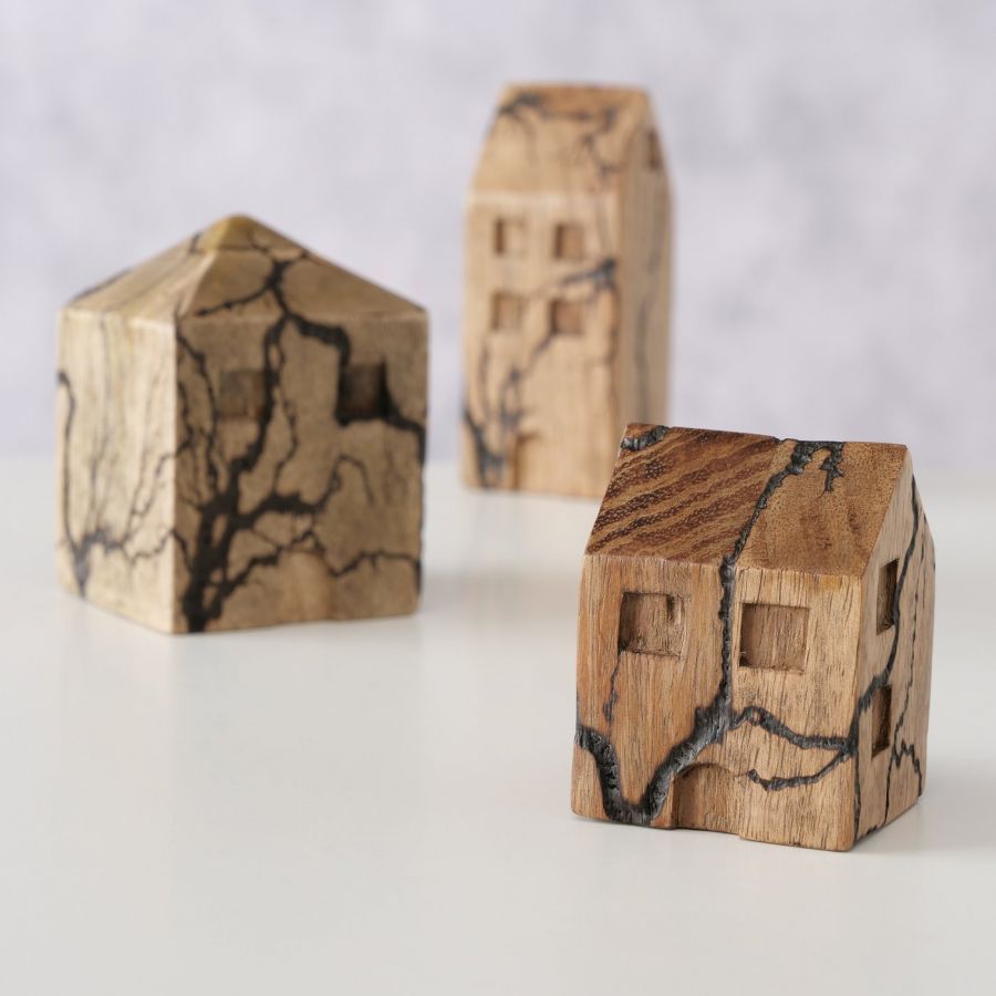 Domki dark mood small 3 szt - Boltze