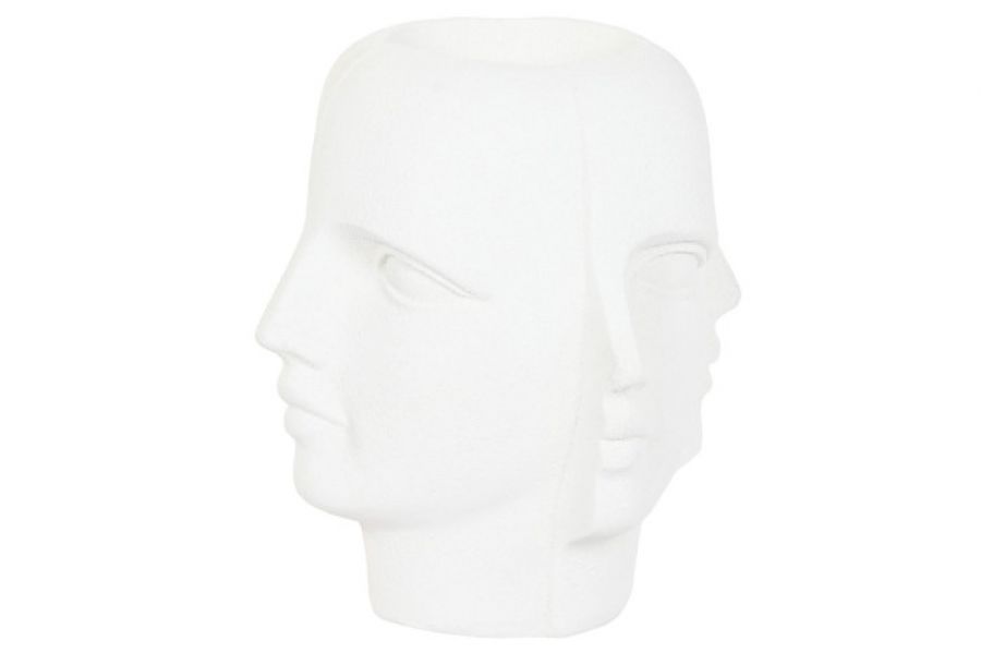 Donica Sculpture Head biała 