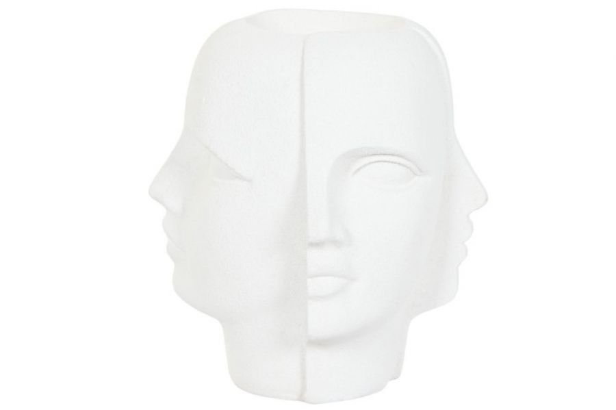 Donica Sculpture Head biała 