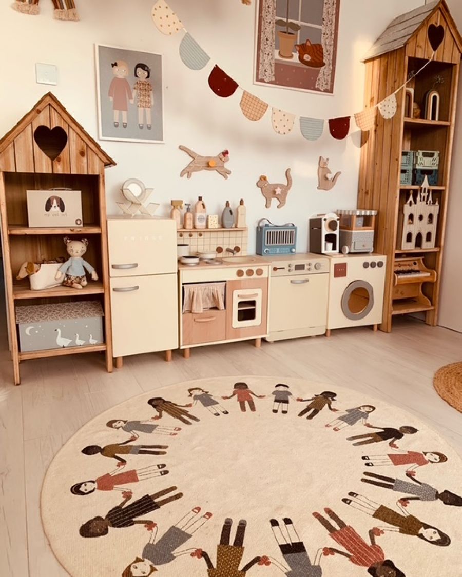 Dywan Friends 130 cm - Bloomingville