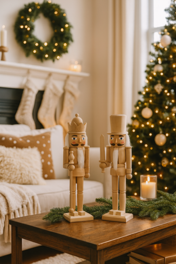 Dziadek do orzechów drewniany Lux - Boltze