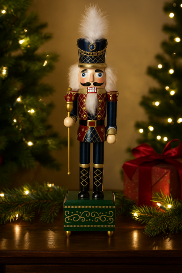 Dziadek do orzechów glam z pozytywką