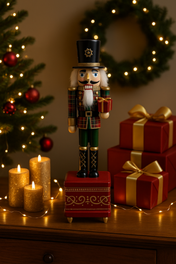 Dziadek do orzechów glam z pozytywką