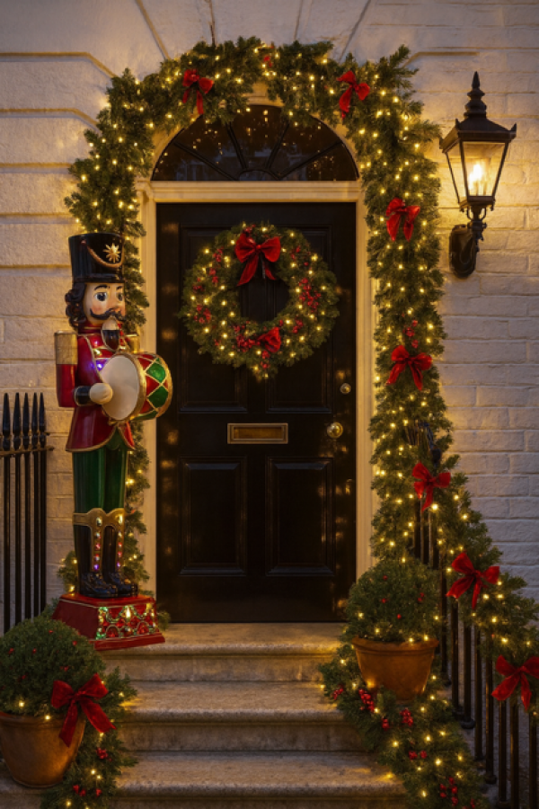 Dziadek do orzechów LED 122 cm