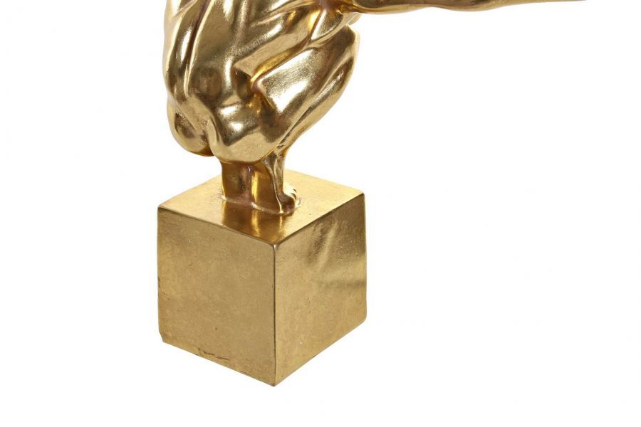 Figura dekoracyjna Atleta złota srebrna