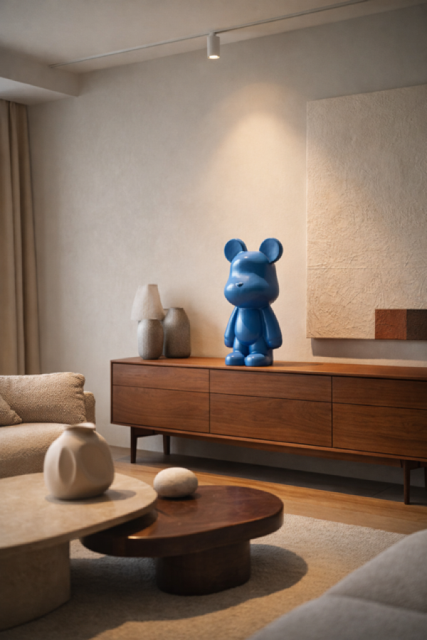 Figura dekoracyjna Bear Blue - Kare Design