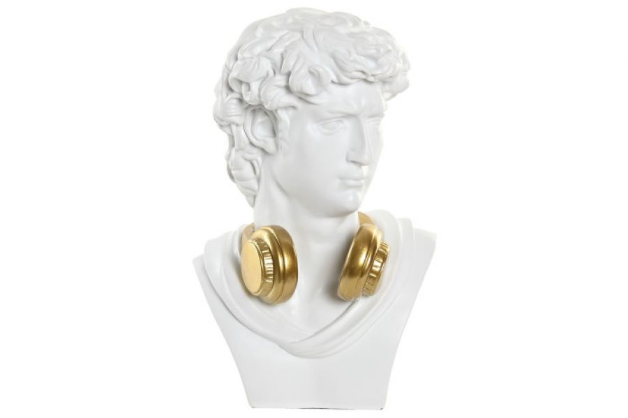Figura dekoracyjna David Gold Headphones