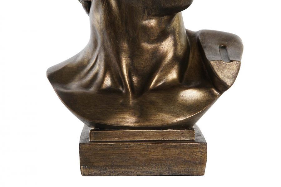 Figura dekoracyjna Dawid brązowa