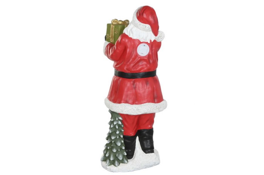 Figura dekoracyjna Święty Mikołaj LED 121 cm 