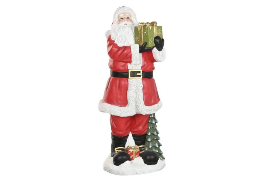Figura dekoracyjna Święty Mikołaj LED 121 cm 