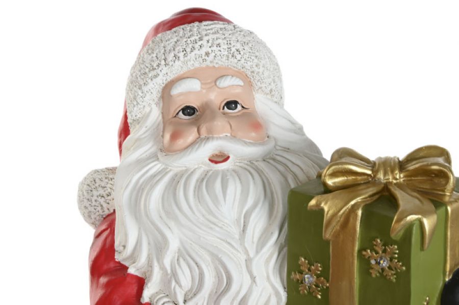 Figura dekoracyjna Święty Mikołaj LED 121 cm 