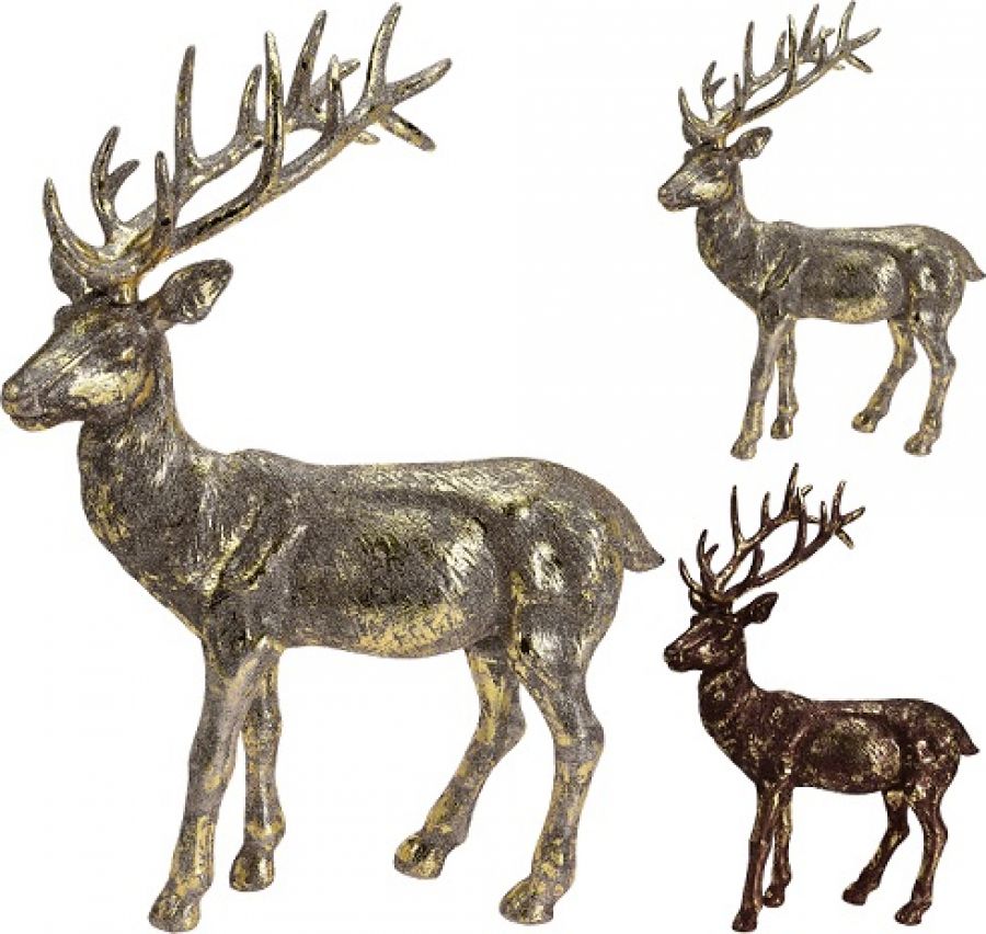 Figurka dekoracyjna vintage Deer 60 cm