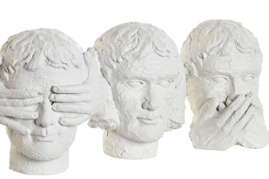 Figury dekoracyjne Three Minds white - Item International