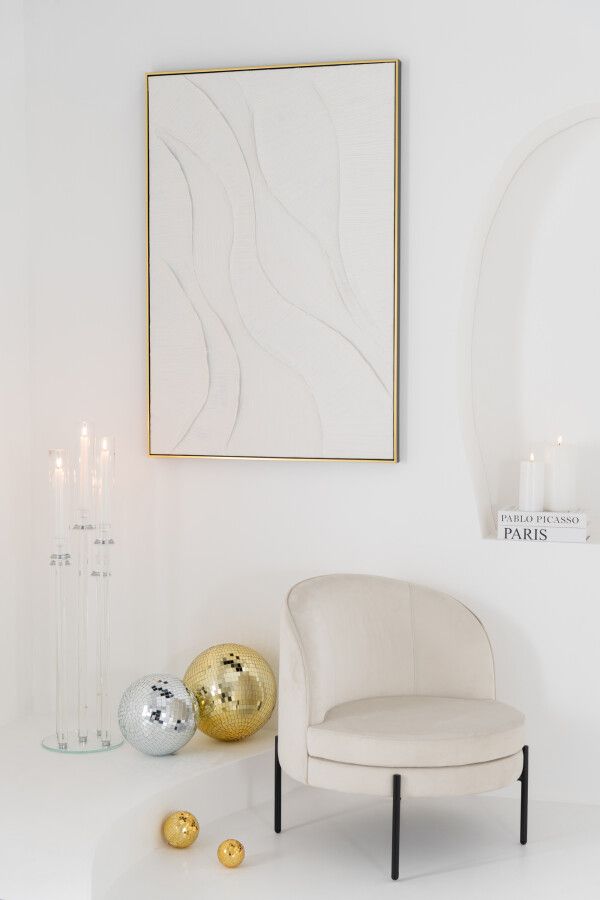 Fotel Belle Forme ecru