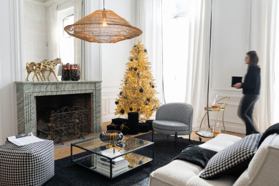 Fotel Belle Forme pepitka 