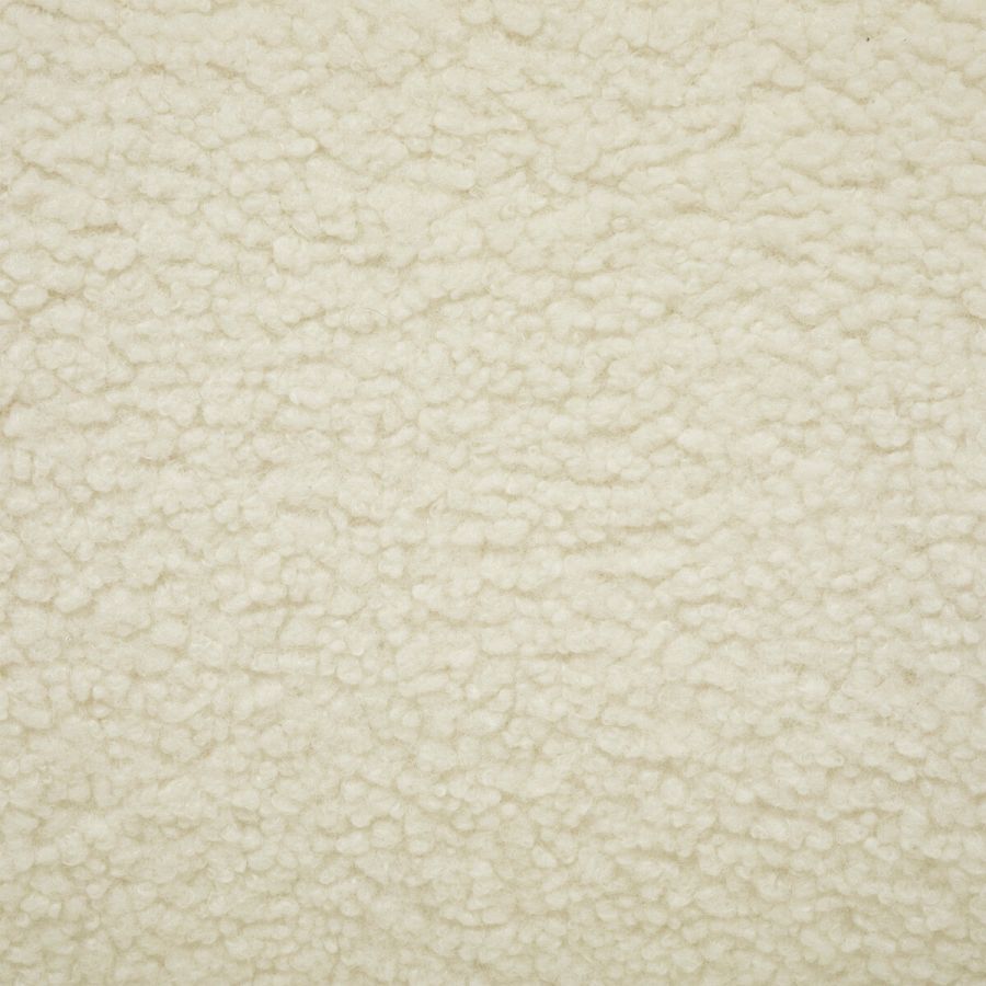 Fotel Boucle modern biały - Atmosphera