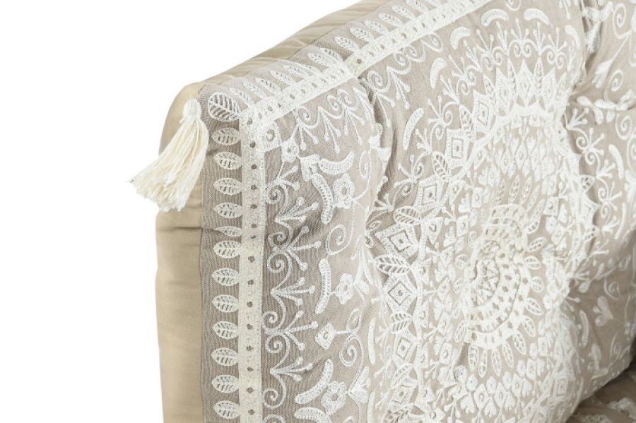 Fotel Boho Nest dwuosobowy beżowy - Item International