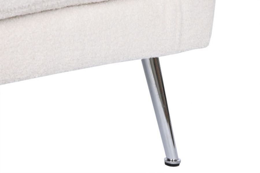 Fotel Boovo Boucle biały  - Item International