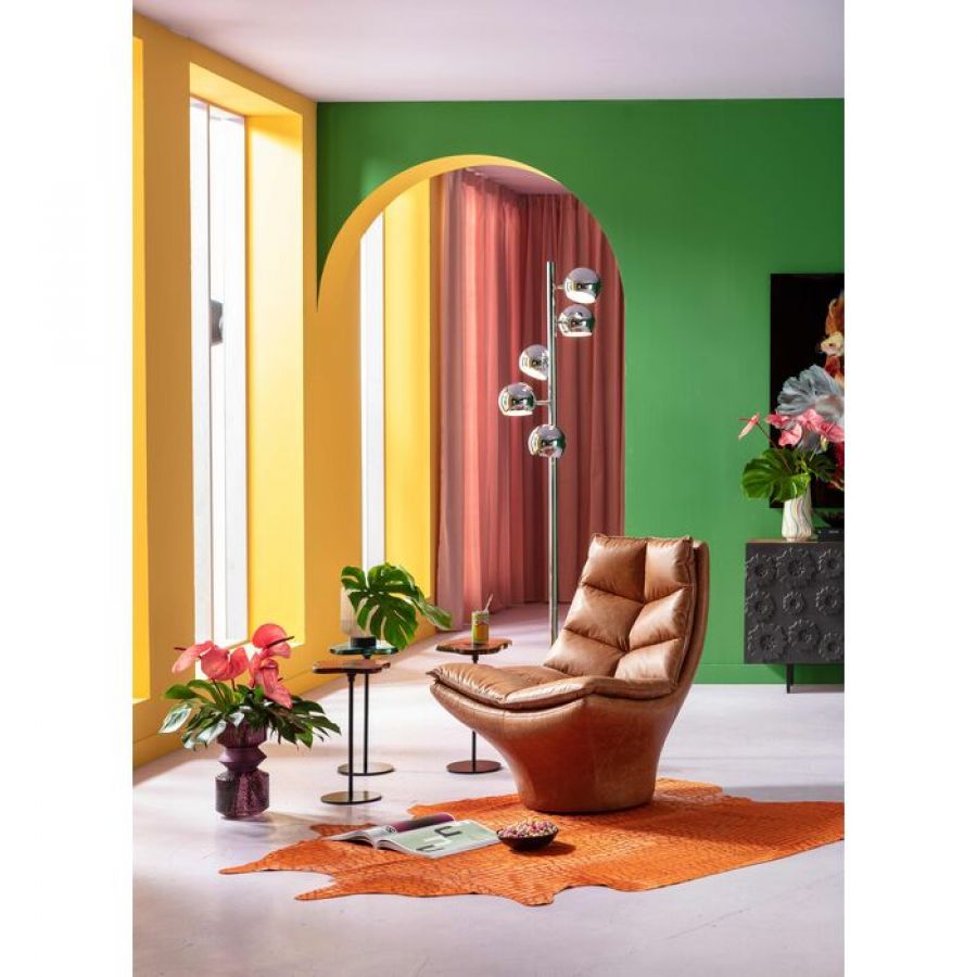 Fotel Bridge Premium brązowy - Kare Design