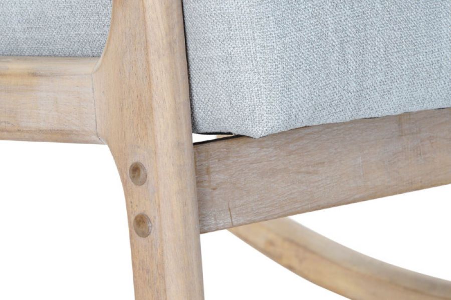 Fotel bujany Linen szary - Item International