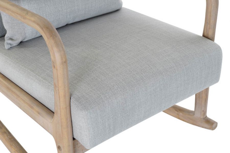Fotel bujany Linen szary - Item International