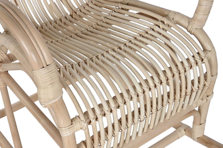 Fotel bujany rattanowy Boho Bali - Item International
