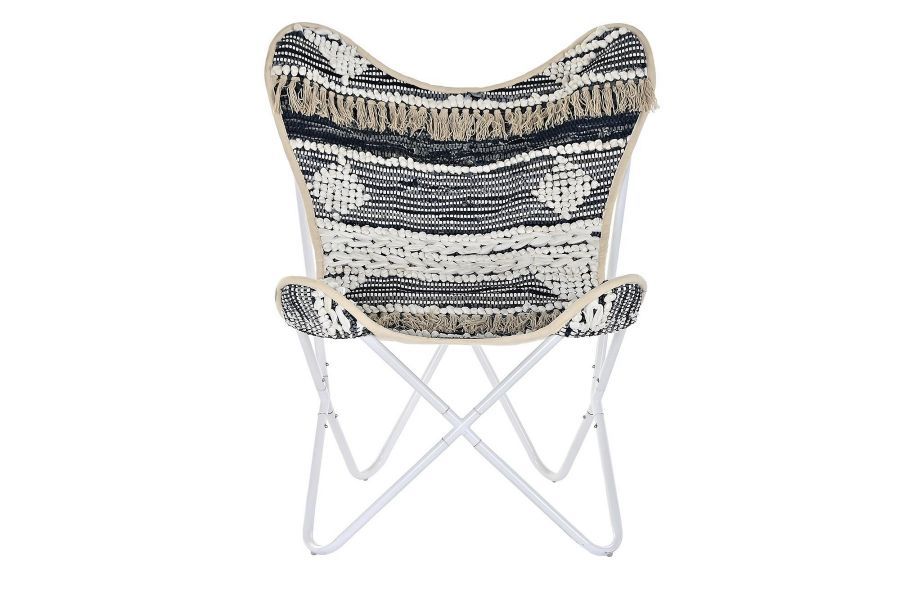 Fotel Butterfly cozy boho z frędzlami - Item International