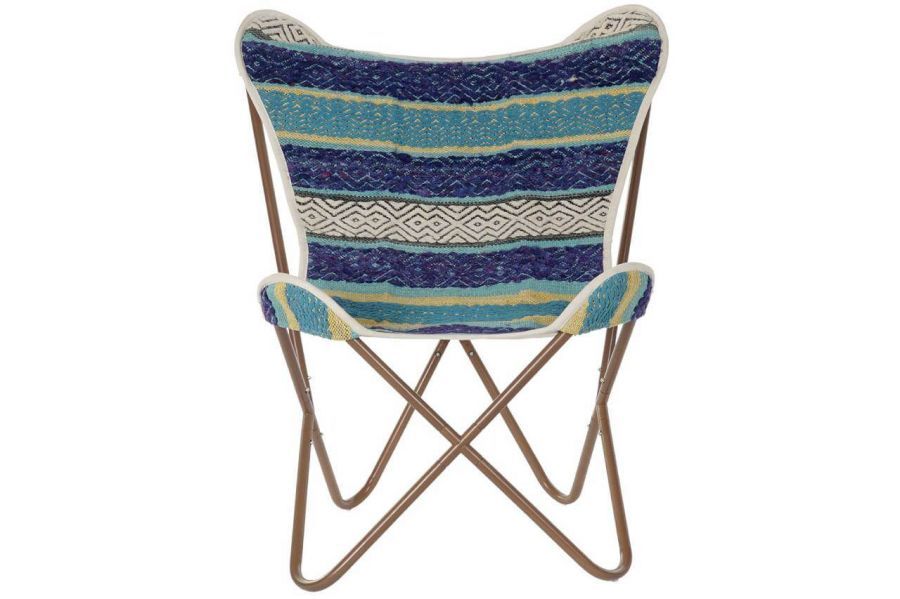 Fotel Butterfly navy blue  - Item International