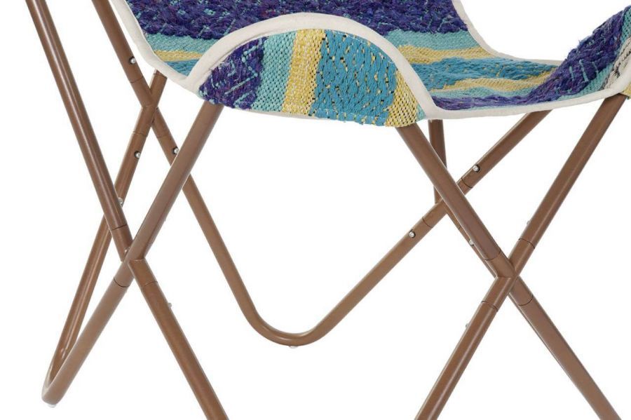 Fotel Butterfly navy blue  - Item International